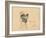 Saruhiki to Inu-Shibata Zeshin-Framed Giclee Print