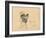 Saruhiki to Inu-Shibata Zeshin-Framed Giclee Print