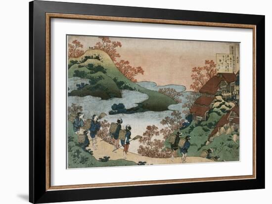 Sarumaru Daiyû-Katsushika Hokusai-Framed Giclee Print