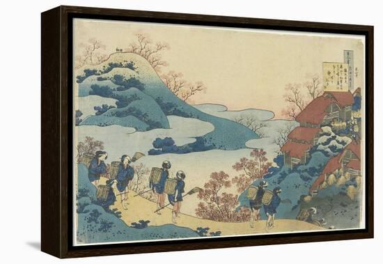 Sarumaru-Dayu, C. 1839-Katsushika Hokusai-Framed Premier Image Canvas