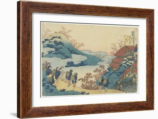 Sarumaru-Dayu, C. 1839-Katsushika Hokusai-Framed Giclee Print