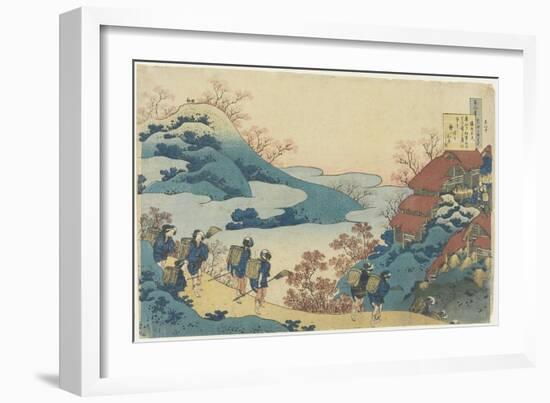 Sarumaru-Dayu, C. 1839-Katsushika Hokusai-Framed Giclee Print