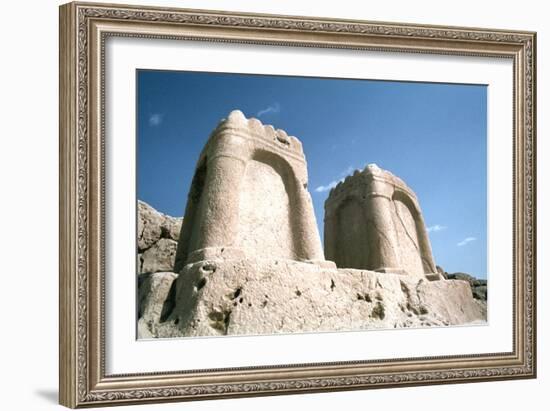 Sasanian Fire Altar, Naqsh-I-Rustam, Iran-Vivienne Sharp-Framed Photographic Print