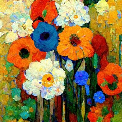 'Sasha's Garden I' Giclee Print , Sasha