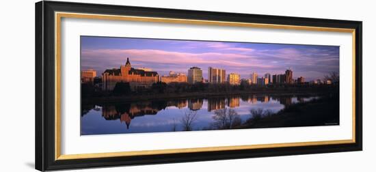 Saskatoon, Saskatchewan, Canada-Walter Bibikow-Framed Photographic Print