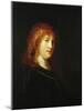 Saskia Van Uylenburgh, the Wife of the Artist, C. 1634-1640-Rembrandt van Rijn-Mounted Giclee Print