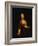 Saskia with a Red Flower-Rembrandt van Rijn-Framed Giclee Print