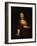 Saskia with a Red Flower-Rembrandt van Rijn-Framed Giclee Print