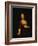 Saskia with a Red Flower-Rembrandt van Rijn-Framed Giclee Print