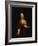 Saskia with a Red Flower-Rembrandt van Rijn-Framed Giclee Print