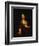 Saskia with a Red Flower-Rembrandt van Rijn-Framed Giclee Print