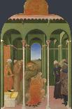 St Francis Speaking with Wolf of Gubbio, from Altarpiece of Holy Sepulchre, 1437-1444-null-Giclee Print