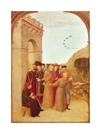 'Madonna with a Rose Bush' Giclee Print - Sassetta | Art.com