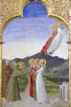 St Francis Speaking with Wolf of Gubbio, from Altarpiece of Holy Sepulchre, 1437-1444-null-Giclee Print