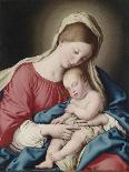 Virgin with Sleeping Child-Sassoferrato-Mounted Giclee Print
