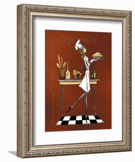 Sassy Chef I-Mara Kinsley-Framed Art Print