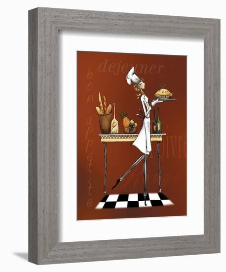 Sassy Chef I-Mara Kinsley-Framed Art Print