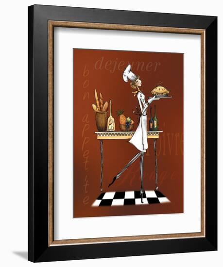 Sassy Chef I-Mara Kinsley-Framed Art Print