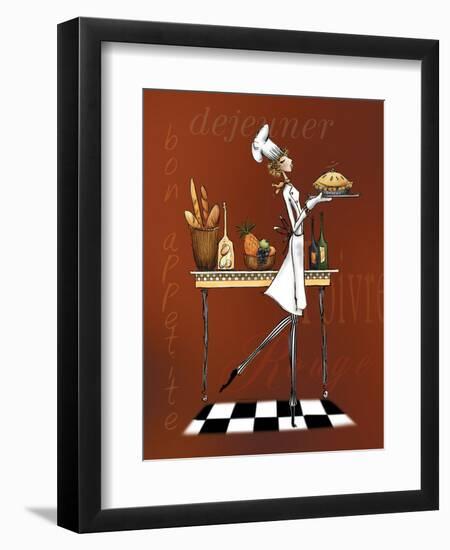 Sassy Chef I-Mara Kinsley-Framed Art Print