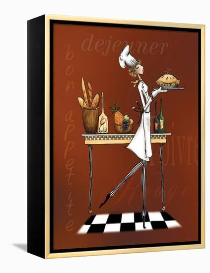 Sassy Chef I-Mara Kinsley-Framed Stretched Canvas