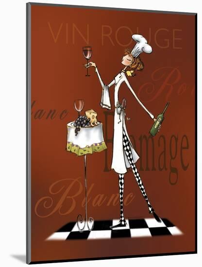 Sassy Chef II-Mara Kinsley-Mounted Art Print