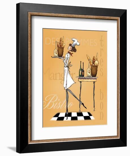 Sassy Chef IV-Mara Kinsley-Framed Art Print