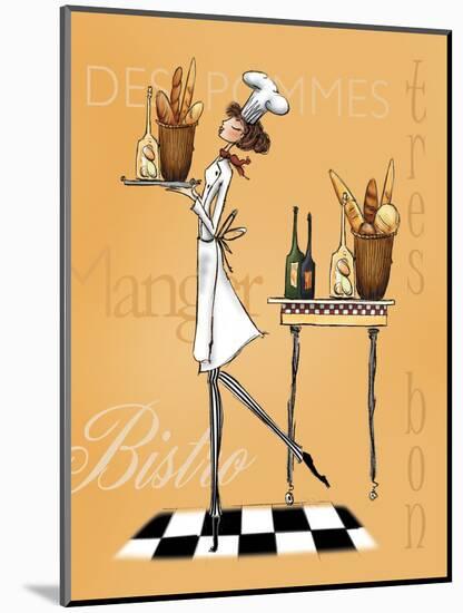 Sassy Chef IV-Mara Kinsley-Mounted Art Print