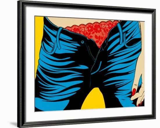 Sassy-Deborah Azzopardi-Framed Art Print