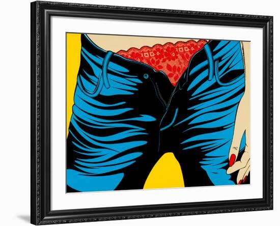 Sassy-Deborah Azzopardi-Framed Art Print