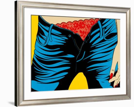 Sassy-Deborah Azzopardi-Framed Art Print