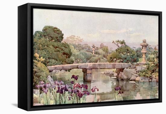 Satake Garden, Tokyo-Ella Du Cane-Framed Premier Image Canvas