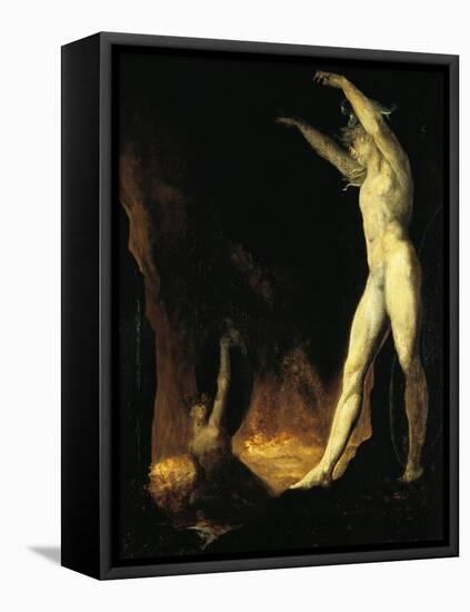 Satan Calling to Beelzebub, 1802-Henry Fuseli-Framed Premier Image Canvas