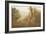 Satan Contemplating Adam and Eve in Paradise, from "Paradise Lost," by John Milton-John Martin-Framed Giclee Print