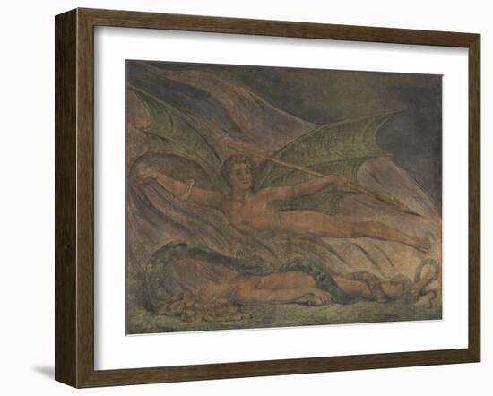 Satan Exulting over Eve-William Blake-Framed Giclee Print