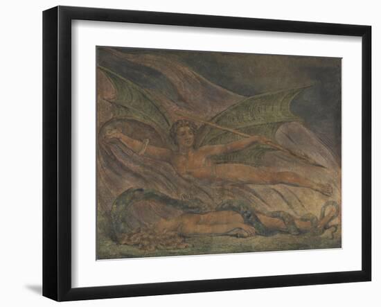 Satan Exulting over Eve-William Blake-Framed Giclee Print