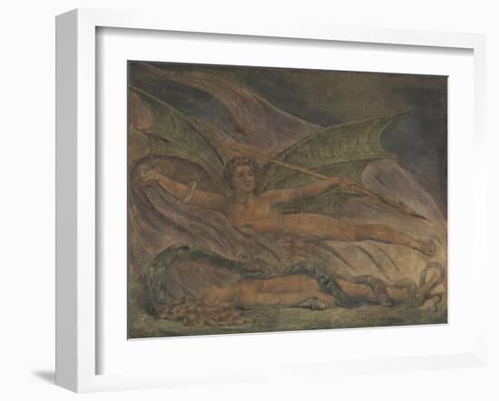 Satan Exulting over Eve-William Blake-Framed Giclee Print