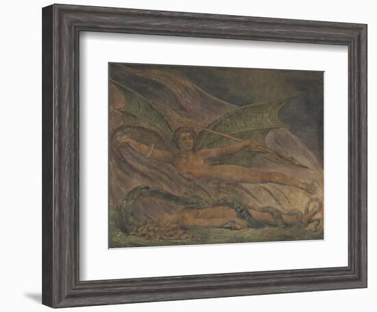 Satan Exulting over Eve-William Blake-Framed Giclee Print