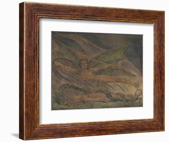 Satan Exulting over Eve-William Blake-Framed Giclee Print