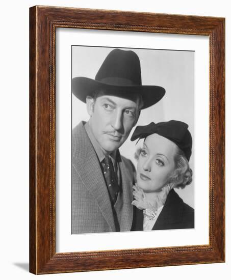 Satan Met a Lady, Warren William, Bette Davis, 1936-null-Framed Photo