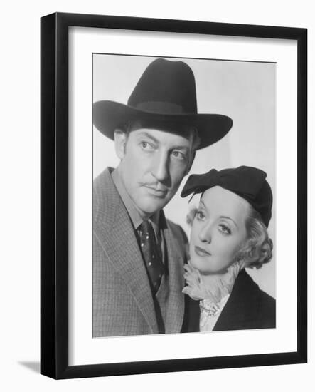 Satan Met a Lady, Warren William, Bette Davis, 1936-null-Framed Photo