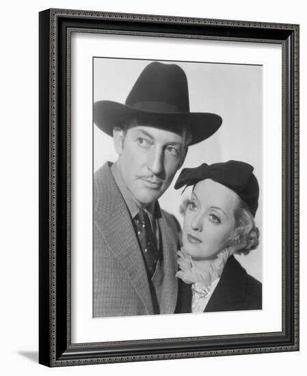 Satan Met a Lady, Warren William, Bette Davis, 1936-null-Framed Photo