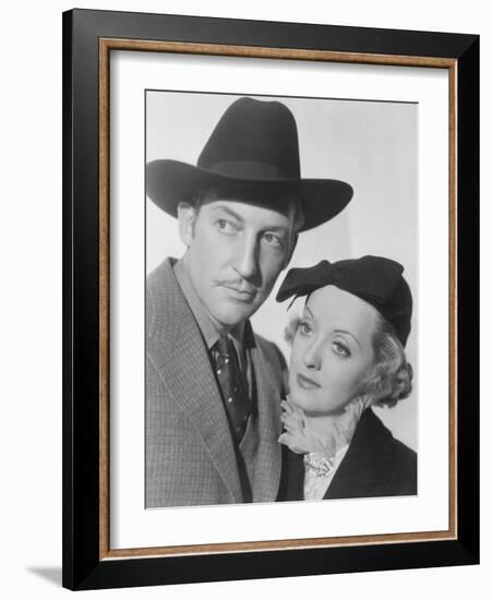 Satan Met a Lady, Warren William, Bette Davis, 1936-null-Framed Premium Photographic Print