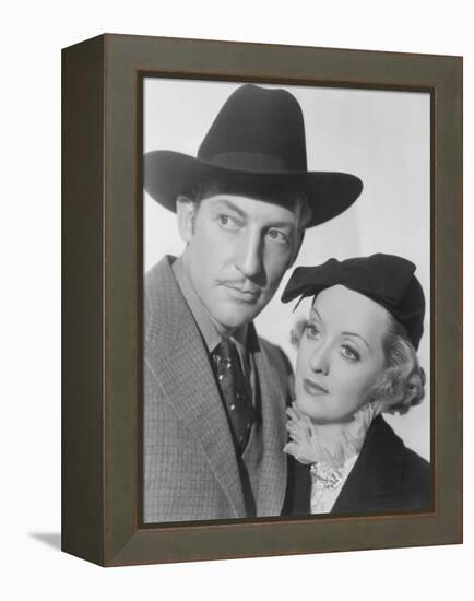 Satan Met a Lady, Warren William, Bette Davis, 1936-null-Framed Stretched Canvas