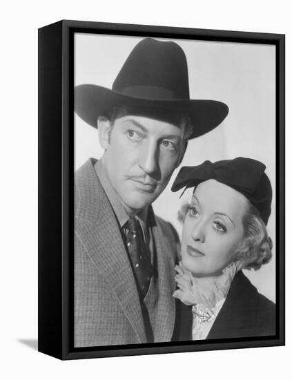 Satan Met a Lady, Warren William, Bette Davis, 1936-null-Framed Stretched Canvas