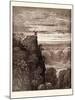 Satan Overlooking Paradise-Gustave Dore-Mounted Giclee Print