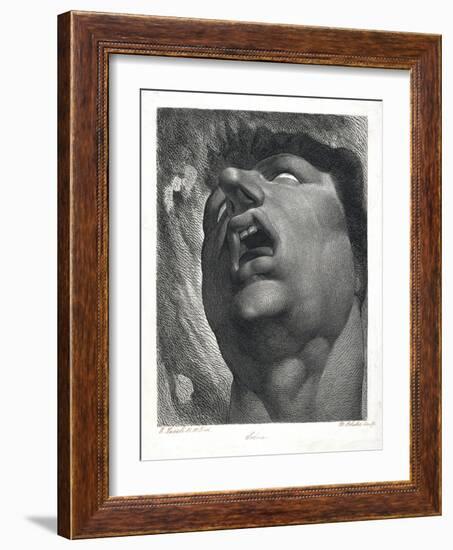 Satan-William Blake-Framed Giclee Print