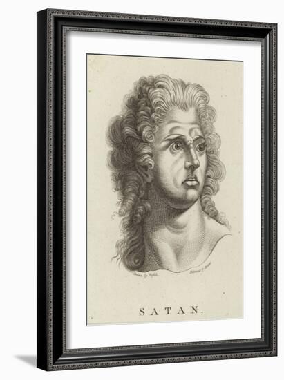 Satan-Henry Fuseli-Framed Giclee Print