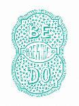 Venn by Pen: Be, Do, Breathe Poster-Satchel & Sage-Framed Art Print