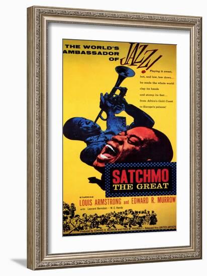 Satchmo the Great, 1957-null-Framed Premium Giclee Print