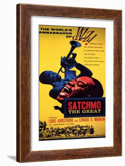 Satchmo the Great, 1957-null-Framed Premium Giclee Print